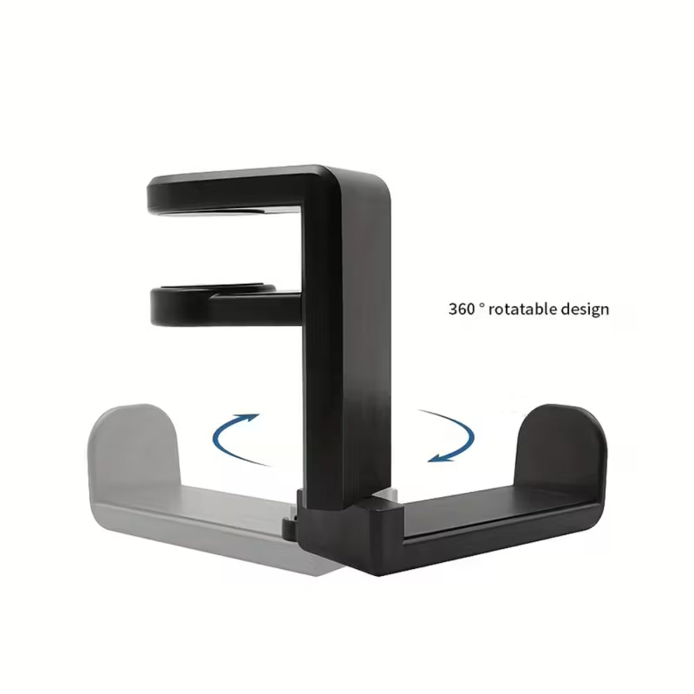 Adjustable Under-Desk Headphone Holder